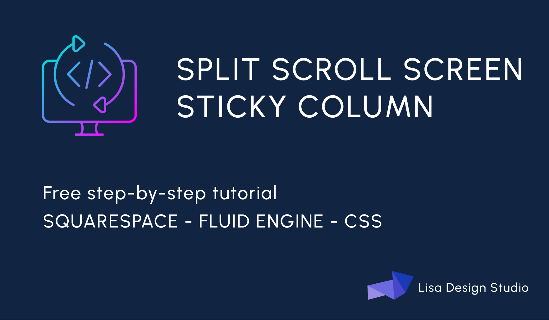 Read more about the article Split Scroll Screen – Sticky column